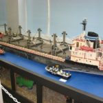 In the "Boats" room.  Model from LegoLand California