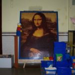 Just painting the Mona Lisa!