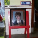 Harry Potter Mosaic.  Pretty cool look through a camera.